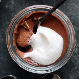 Extra-Bittersweet Chocolate Pots de Crème