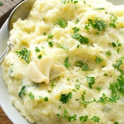 Extra-Creamy Garlic Mashed Potatoes