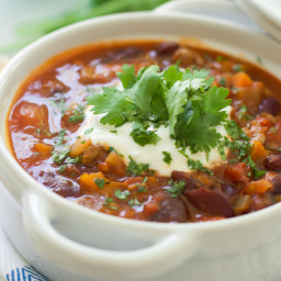 Extra-Lean Turkey Chili with Carrots + Turnips