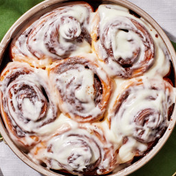 Extra-Pillowy Cinnamon Rolls With Cream Cheese Frosting