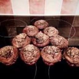 Extra rich chocolate muffins