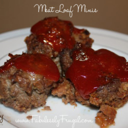 Fabuless Freezer Cooking: Meatloaf Minis