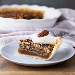 Failproof Keto Pecan Pie (from a pro pastry chef!)
