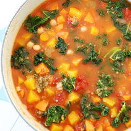 Fall Vegetable Quinoa Soup Recipe