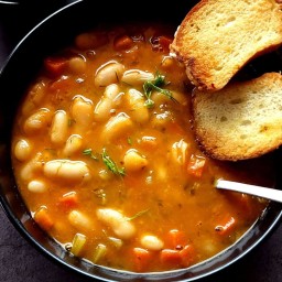 Fasolada-Greek white bean soup