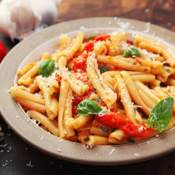 Fast and Easy Pasta With Blistered Cherry Tomato Sauce Recipe