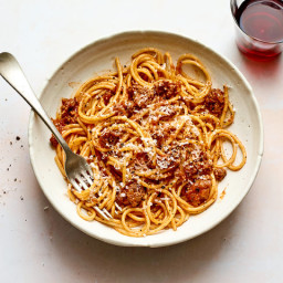 Fast Spaghetti Bolognese