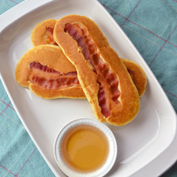 Fat Tuesday Bacon Pancakes