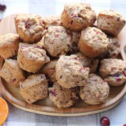 Favorite Cranberry Orange Muffins (Easy and Healthy!)