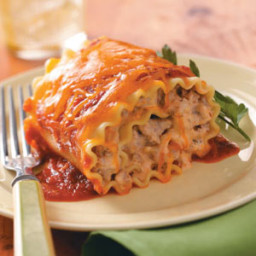 Favorite Lasagna Roll-Ups