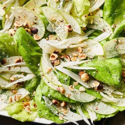 Fennel and Apple Salad with Hazelnuts