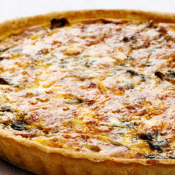 Fennel and Caramelized Onion Quiche