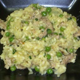 Fennel and Sausage risotto
