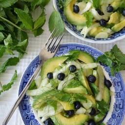 Fennel, Mint and Avocado Summer Salad (Nut-Free, Paleo, AIP)