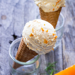 Fennel Orange Ice Cream