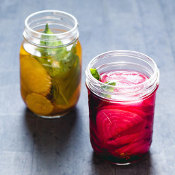 Fermented Beets with Cumin and Basil