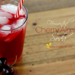 Fermented Cherry Almond Soda