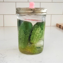 Fermented Pickle Recipe Old-Fashioned Saltwater Brine Pickles