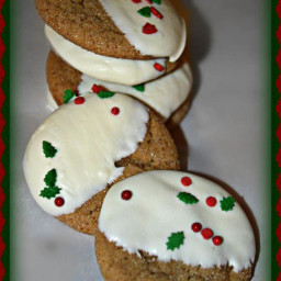 Festive Ginger Molasses Cookies