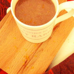 Festive Spiced Tahini Hot Chocolate