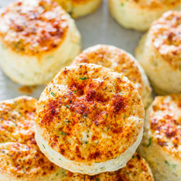 Feta Cheese and Chives Biscuits