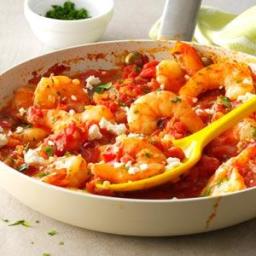 Feta Shrimp Skillet Recipe