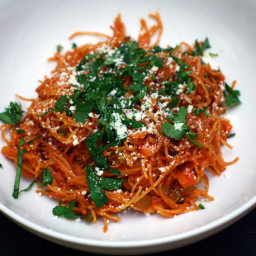 Fideo (Mexican Pasta with Vegetables and Chile) Recipe
