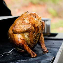 Fiery Beer Can Chicken