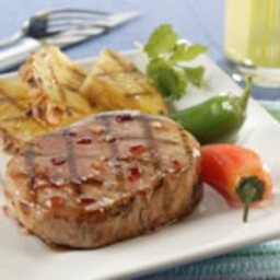 Fiery Island Pineapple Pork Chops