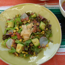 Fiesta Salad with Salsa Vinaigrette