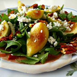 Fig Salad with Honey Lemon Dressing