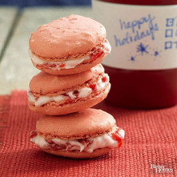 Filled Cherry Macaroons