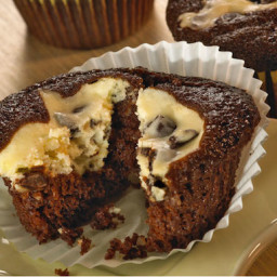 Filled Rich Chocolate Cupcakes Recipe