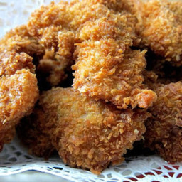 Finger Licking Panko Crusted Oven Fried Chicken