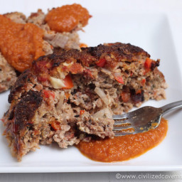 Fire Roasted Bacon Meatloaf