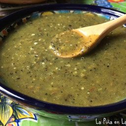 Fire Roasted Hatch Green Chile Salsa