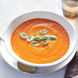 Fire-Roasted Tomato-Basil Soup