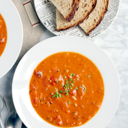 Fire-Roasted Tomato Bisque