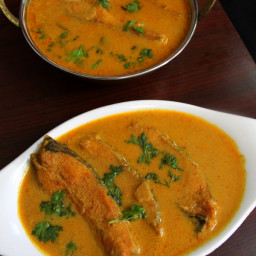 fish curry recipe, fish gravy south indian style