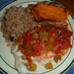Fish fillets Creole style