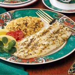 Fish Fillets with Citrus-Herb Butter