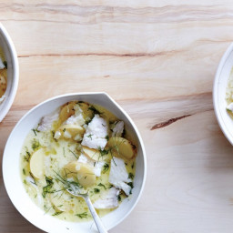 Fish Stew with Fennel and Baby Potatoes recipe | Epicurious.com