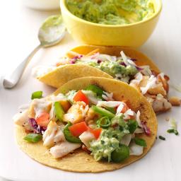 Fish Tacos with Guacamole