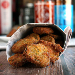 Five Ingredient Homemade Fried Pickles