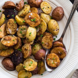 Five Spice and Garlic Roasted Potatoes