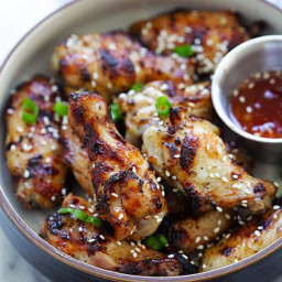 Five Spice Grilled Chicken Wings