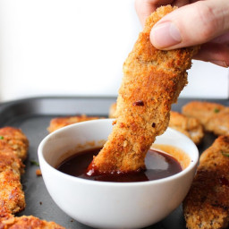 Five Spice Paleo Chicken Tenders with Sweet + Spicy Dipping Sauce