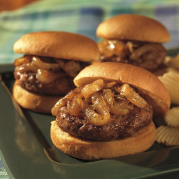 Five-Spice Pork Sliders with Sweet Onion Relish