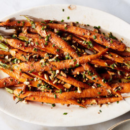 Five-Spice Roasted Carrots With Toasted Almonds