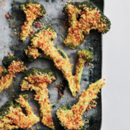 Flash-Roasted Broccoli with Spicy Crumbs